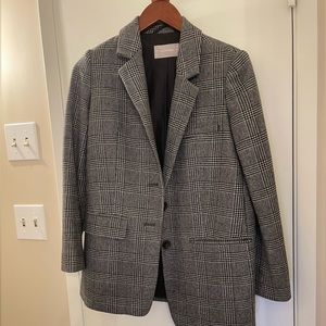 The Italian Wool Oversized Blazer